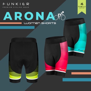 กางเกงปั่นจักรยานขาสั้นผู้หญิง Funkier Arona S2799-B13