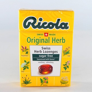 Ricola Original Herb 40 g Sugar Free ลูกอทสมุนไพร