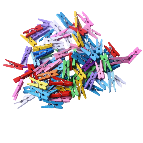 V-TEC CLOTHES PIN 7550 WOODEN CLAMP