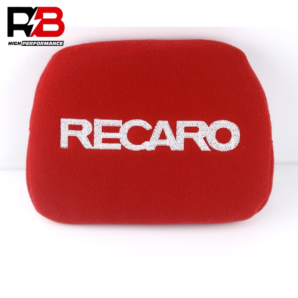 1X JDM RECARO หัวปรับแต่ง Pad Lumbar pad รูปที่ 5