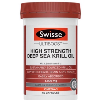 SWISSE สูตร High Strength Deep Sea Krill Oil