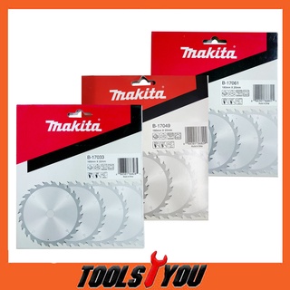 MAKITA ใบเลื่อยวงเดือน 7 นิ้ว 24T/30T/40T