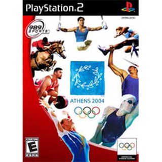 แผ่นเกมส์PS2 Athens 2004 PS2 เกมเพล2 โอลิมปิก2004 PS2 Olympic 2004 ps2