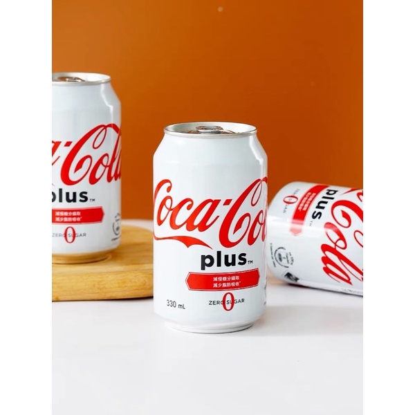 พร้อมส่งจากไทย Coke Plus ไม่มีน้ำตาล ไม่มีแคลอรี่ ขนาด 330 ml.