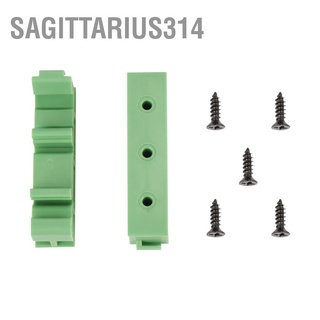 Sagittarius314 IDC34P 34Pin Male Header Breakout Board Terminal Block Connector PLC Interface with Bracket