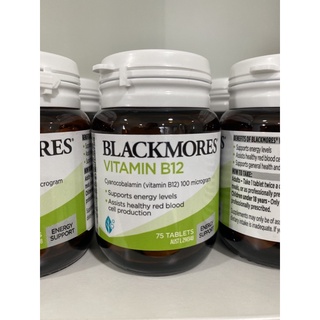 ร้านคนไทย🇹🇭ของแท้💯🇦🇺Blackmores VitaminB12 (100mcg)