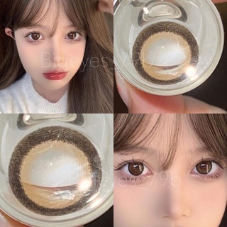 ✨Brown ขนาดตาโต (Bigeyes) ☀️กรองแสง uv จดทะเบียนถูกต้อง 🇰🇷คอนแทคเลนส์สัญชาติเกาหลี🇰🇷