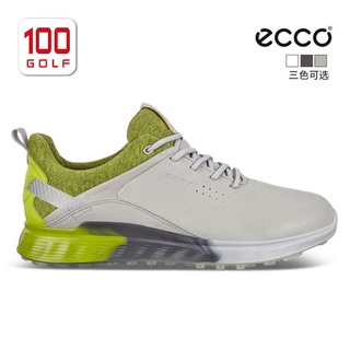 Ecco รองเท้าผ้าใบลําลอง กันน้ํา สีขาว สําหรับผู้ชาย เหมาะกับการเล่นกอล์ฟ S3 102904