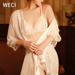 【พร้อมส่ง】WECI ชุดชั้นใน สองชิ้น สีแดง ชุดชั้นใน เปิดคัพ ดันทรง กางเกงชั้นใน เซ็กซี่ ลูกไม้ เร้าอารมณ์ ไร้เป้า ผ่าข้าง สําหรับผู้หญิง