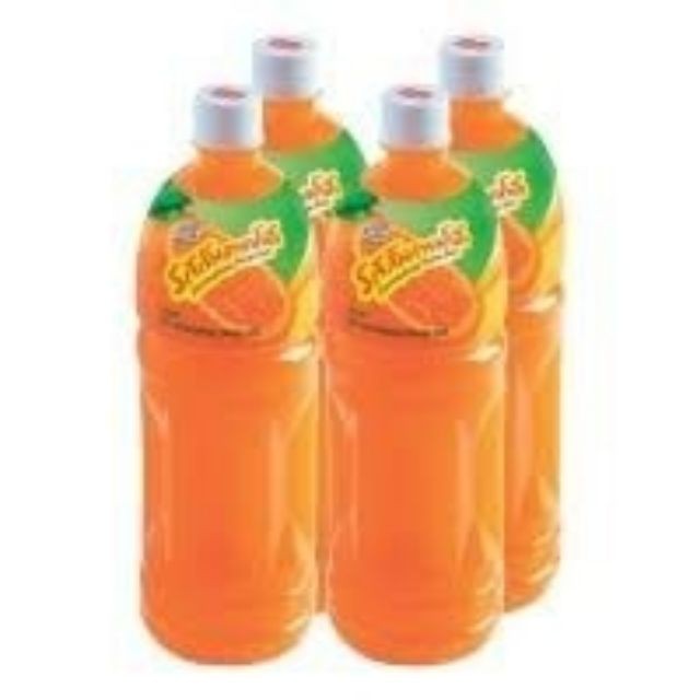 DeeDo ดีโด้ น้ำส้มสายน้ำผึ้ง ขนาด 1000ml/ขวด แพ็คละ4ขวด