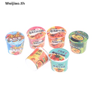 Weijiao ก๋วยเตี๋ยวจิ๋ว 1/12 สําหรับบ้านตุ๊กตา 5 ชิ้น