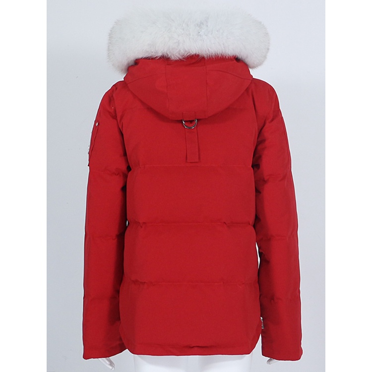 มั่นใจได้ว่าจะซื้อ2022 Winter Jacket Women Bomber 90% White Duck Down Waterproof Coat Real Natural Fox Fur Collar Hooded #4
