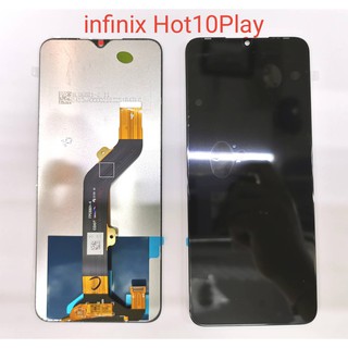 infinix hot10play LCDหน้าจอ  พร้อมทัชสกรีน  JAMEMAXแถมฟรีไขควง +กาวติดหน้าจอ