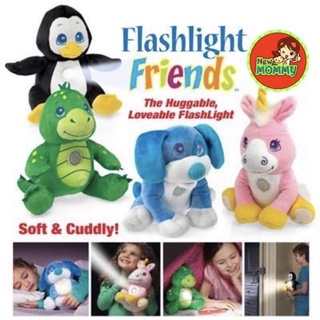 ตุ๊กตาไฟฉาย Flash Light Friends - The Huggable Loveable Childs Flash Light