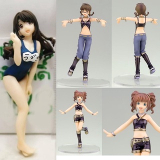 (แท้/มือ2) BANDAI THE IDOLMASTER Cinderella Girls AKIZUKI Akira Adachi,Mirano,Naoki Nishimura ผม สี​ น้ำตาล SEXY