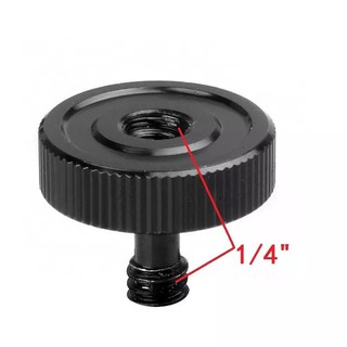 1/4" Male to Female Screw Adapter Tripod Hot Shoe Camera Accessory for Camera Tripod L Type Flash Bracket Stand Mount