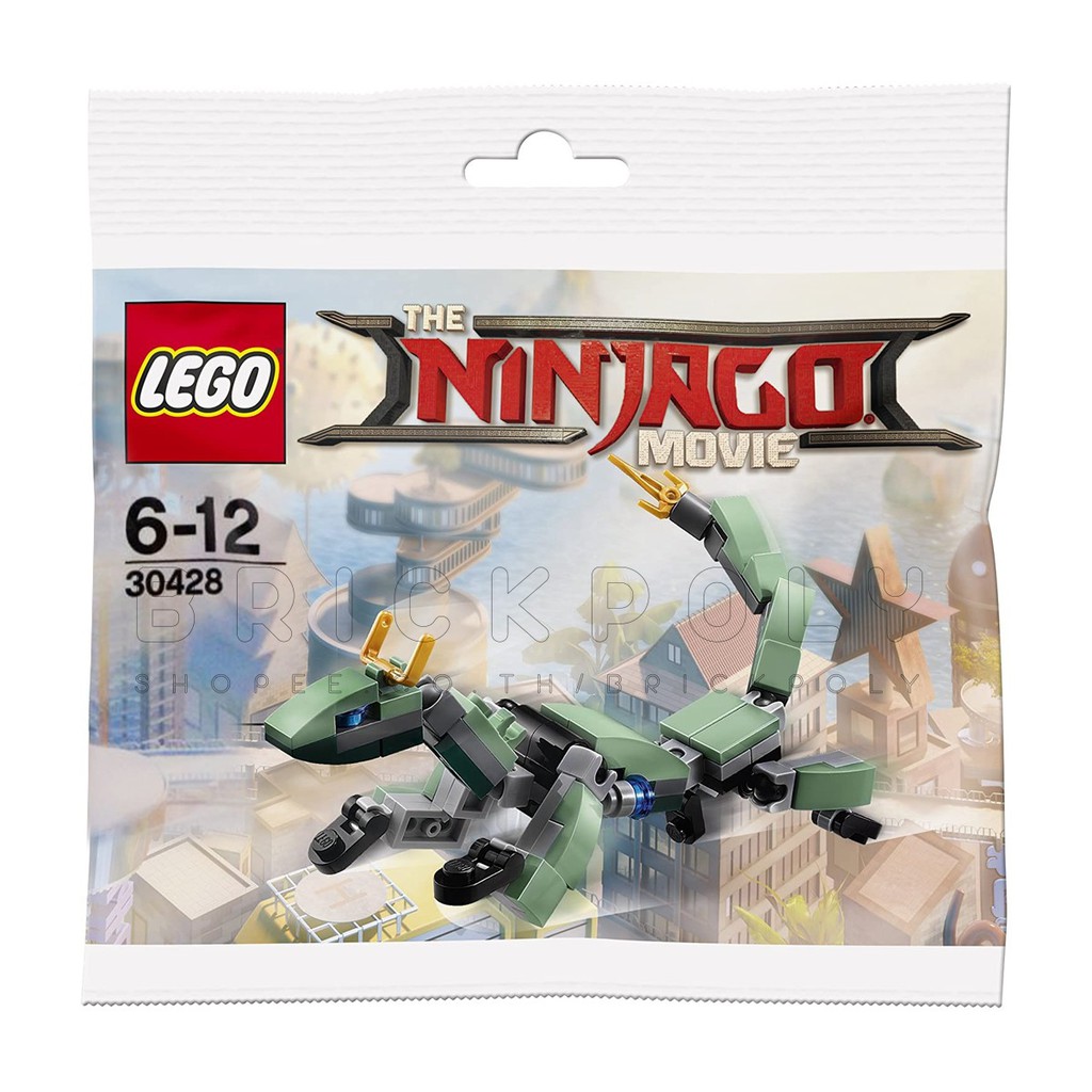 30428 : LEGO The Ninjago Movie Green Ninja Mech Dragon Polybag