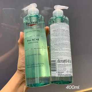 เจลล้างหน้าลดสิว Eucerin Pro ACNE SOLUTION CLEANSING GEL แท้ฉลากไทย🇹🇭