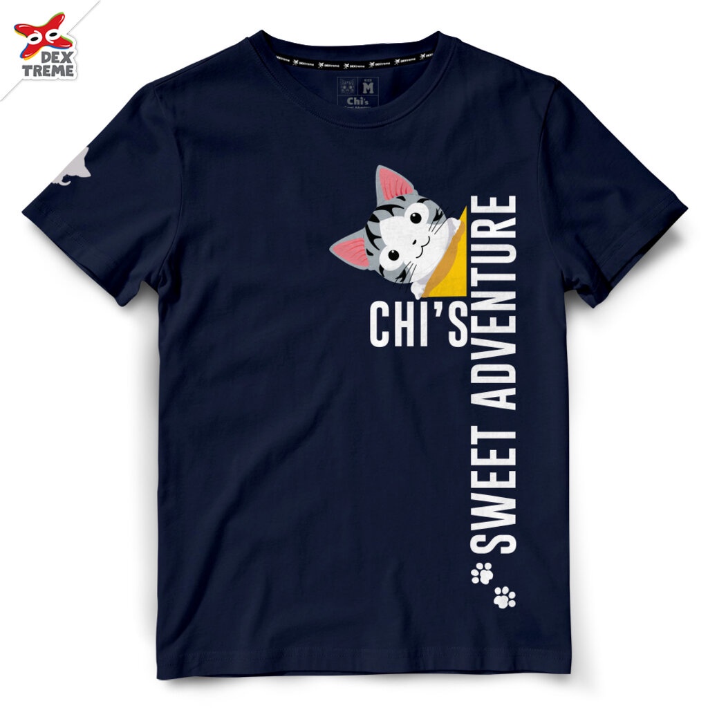เสื้อยืดลายแมวจี้ Chi's Sweet Home