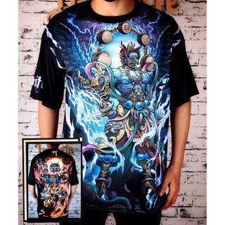 ﹊☋เสื้อ OVP ของแท้ !!! เสื้อโอเวอร์ไซส์ Street Addict Oversize T-Shirt Raijin