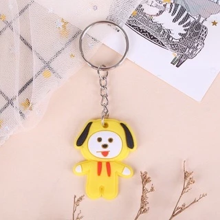 365mallshop (ร้านไทย)พวงกุญแจ PVC ขนาด 4 cm. ลายการ์ตูน (สุ่มลาย) พวงกุญแจขนาดเล็กJS324