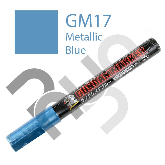 Gundam marker: GM17, Metallic Blue น้ำเงินเมทัลลิค