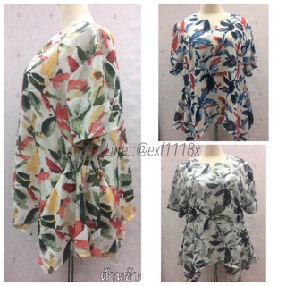 เสื้อลายดอก คนอ้วน