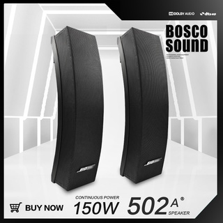 ลำโพง BOSE panaray 502A ลำโพงพรีเมี่ยม 1 ตู้ 5 ดอก คุ้มสุดๆ ต่อ 1 คู่ (ส่งจากไทย),การออกแบบลำโพงอาเรย์ขนาด 4.5 นิ้ว 5 ตั