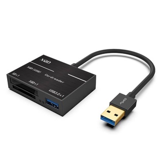 QD SD Card Reader Upto 500MB/s High Speed XQD2.0 USB3.0 HUB Camera Kit Adapter