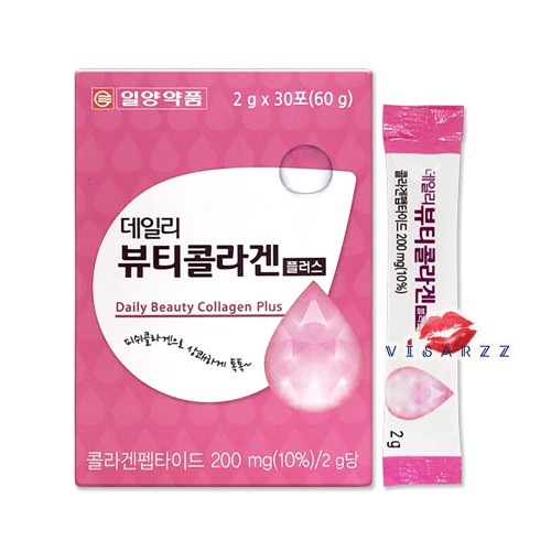 แบ่งขาย 10 ซองกล่องชมพู Ilyang Daily Beauty Collagen Plus 30 ซอง  il-yang คอลลาเจนเกาหลี ช่วยให้ผิวก