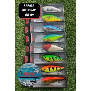 [IGFA] Rapala RISTO RAP * * RR9 Gewang Rapala Lure เหยื่อตกปลา Rapala RR 9