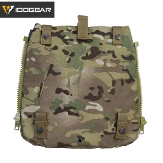 Idogear กระเป๋ายุทธวิธีมีซิปบนแผง สําหรับ CPC JPC2.0 Vest Multi-function Tool Pouch Panel Pouch 3531