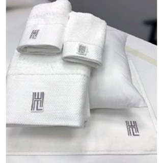 SANTAS ผ้าขนหนูเช็ดหน้า รุ่น  HOTEL LUXURY  ดีไซน์ NOBLE ขนาด 13 x 13 นิ้ว