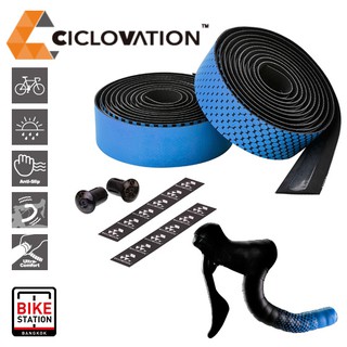 ผ้าพันแฮนด์ CICLOVATION LEATHER TOUCH / Fusion Blue