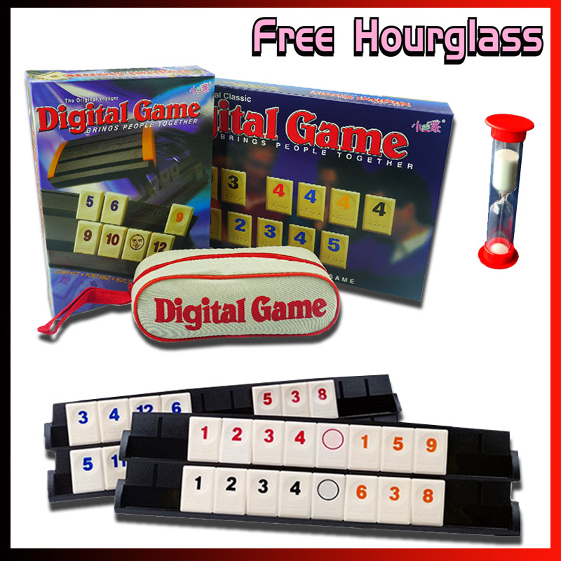 เกมกระดานปาร์ตี้ Rummikub Israel Rummy Israel ไพ่นกกระจอก ปริศนาลําลอง เกม Dital ท่องเที่ยว