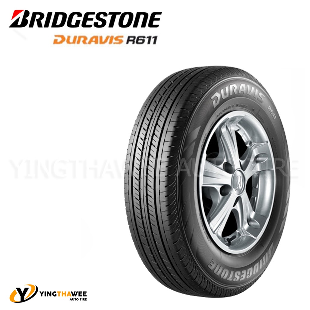 BRIDGESTONE 215/70R16 ยางรถยนต์ รุ่น R611 4 เส้น (ปี2026)แถมเกจเหลือง 1ตัว+จุ๊บลมยางแท้ 4ตัว (ขอบ16) - รูปที่ 5
