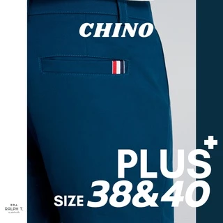 [เอว38-42] กางเกงขาสั้นผู้ชายไซส์ใหญ่ RALPH T OFFICIAL - รุ่น London กางเกงขาสั้นชายไซส์ใหญ่ กางเกงขาสั้นผู้ชายอ้วน