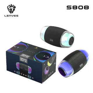 Lenyes  ลำโพงบลูทูธ RGB Lamp รุ่น S808