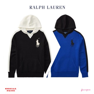 RALPH LAUREN COLOR-BLOCKED COTTON HOODIE (BOY SIZE 8-20)