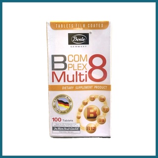 Bode B COMPLEX Multi 8  โบเด้ วิตามิน บี รวม 100 เม็ด