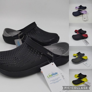รองเท้าแตะ แบบลำลอง Crocs LiteRide Clog รองเท้าสุขภาพยอดนิยม เท่ มีสไตล์ ใส่ได้ทุกโอกาศ สำหรับผู้ชาย
