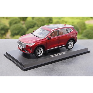 ส่งฟรี Haval H6 2021 model 1/18 Alloy die-casting car model Great Wall third generation  Adult collection Childrens toy