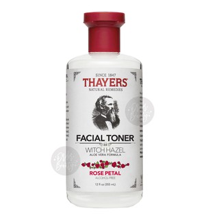 THAYERS FACIAL TONER ROSE PETAL WITCH HAZEL TONER aloe vera formula 355ml.