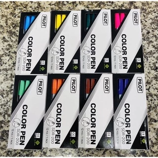 ปากกาเมจิก เลือกสีได้ SDR [1 แท่ง] ครบทุกสี ปากกาสี เมจิ ไพลอท PILOT SDR-200 Color Pen ไพลอต US.Station