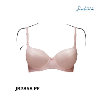 Jintana เสื้อชั้นใน (เสริมโครง) รุ่น Basic Bra รหัส JB2858A สีพีช