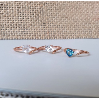 Love Ring พลอยแท้ ฟรีไซส์ ** เหมาะใส่นิ้วก้อย **