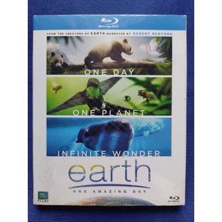 Blu-ray *แท้* : Earth : One Amazing Day/เอิร์ธ : 1 วันมหัศจรรย์ส้ตว์โลก/มีเสียงไทย มีซับไทย