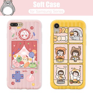 เคส Soft Case Samsung Galaxy S10 A205 A30 A305 A10S A51 M10 A30S A20S A105 A50S A70S Note 10 Pro 9 N960 A50 M10S A71 A10 A20 A70 Casing Cover