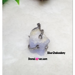 #Blue #Chalcedony#บลูคาลซิโดนี#จี้บลูคาลซิโดนี