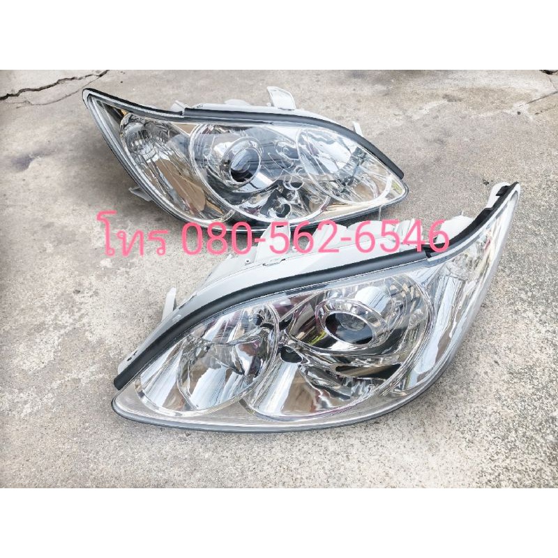 ของใหม่!! ไฟหน้า​camry​ 2004-2005   ไฟหน้าคัมรี่ผู้นำ